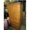 Image 1 : Pine dresser cupboard unit