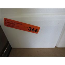 Case of gold coin foil covered chocolates