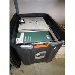Tub of record of albums