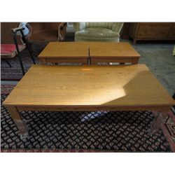 3 piece coffee table set