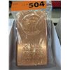 Image 1 : US mint 2011 copper bullion bar