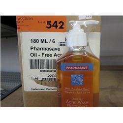 Case of Pharmasave oil free acne wash
