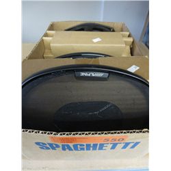 Four Alpine car speakers