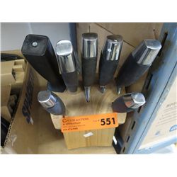7 piece Parderno knife set in block