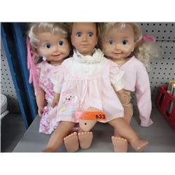 3 dolls