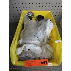 Tote of belt buckles