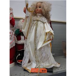 Animated Christmas decoration, Approx. 20" tall