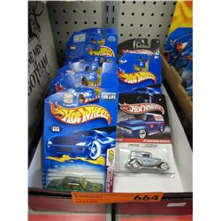 Hot Wheel vehicles, new in package
