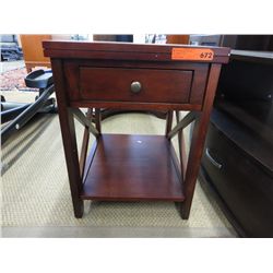 Side table with drawer, new