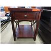Image 1 : Side table with drawer, new