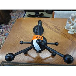 Unusual mid century modern hat/coat rack