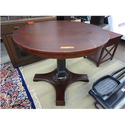 Round pedestal table 42" dia.
