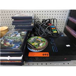 PS2 and approx. 2 dozen games