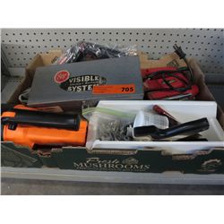 Tray of electric and hand tools