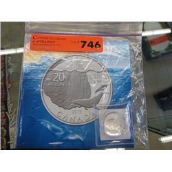 Canadian $20 .999 silver Arctic coin