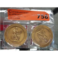 Two1973 Commemorative medals