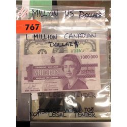 2 North American novelty currency