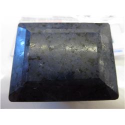Museum sized 739 carat emerald cut sapphire