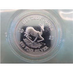 2013 South African Krugerrand round