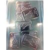 Image 1 : 10 x .999 silver Free Mason's bars