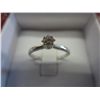 Image 1 : Princess cut Diamond solitaire ring