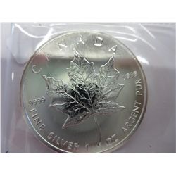 $5.00 silver coin, 0.9999 silver