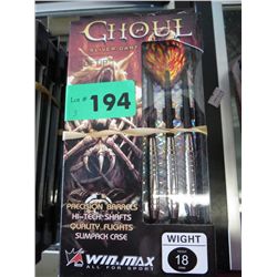 Three packages of Ghoul softip darts