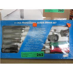 11 piece professional screwdriver set