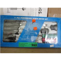 11 piece professional screwdriver set