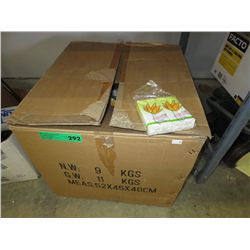 A case of disposable soft cloths