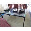 Image 1 : Glass top dining table