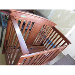 Wooden crib by "status"