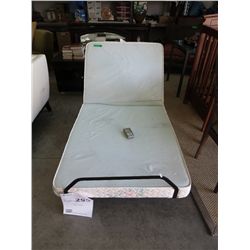 Adjustable XL twin box spring with control