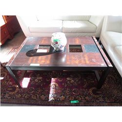 Wood coffee table, contemporary design