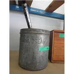 Vintage tin from Kelowna Creamery ltd