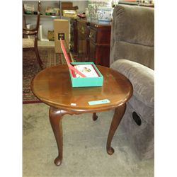 A pair of Cherry wood side tables by Gibbered