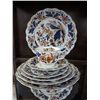 Image 1 : 89 piece English china, Dove Dale pattern
