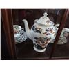 Image 9 : 89 piece English china, Dove Dale pattern