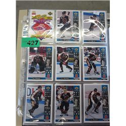 Upper Deck 1993 McDonald's All-star Hockey card set.
