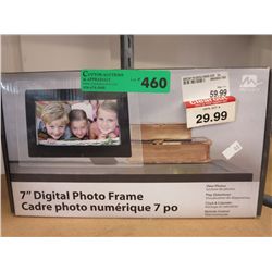 7" digital photo framed