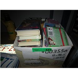 Box of CD's and DVD's