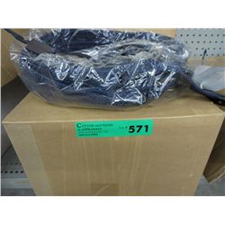 Case of Liz Claiborne woven belts in navy