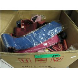 Large box of men's ties