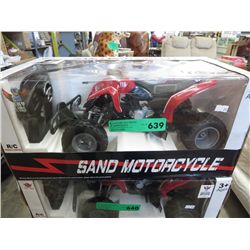 R/C sand motorcycle