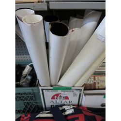 Box of movie posters