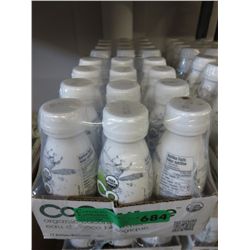 2 cases of organic coconut water