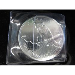 Rare 2012 Royal Canadian mint cougar coin