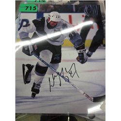 Signed hockey photo of Wayne Gretzky