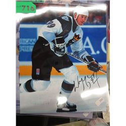 Signed hockey photo of Wayne Gretzky