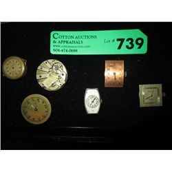 Vintage watch movements- from the 1920's - 40's